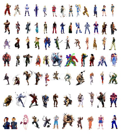 all characters in street fighter|street fighter characters with pictures.